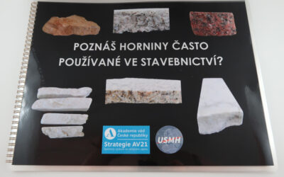 Obrazová publikace „Poznáš horniny často používané ve stavebnictví?“